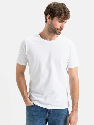 CAMEL ACTIVE Regular Fit T-Shirt in Weiß: predná strana