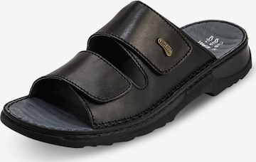 VITAFORM Pantolette in Schwarz: Vorderseite