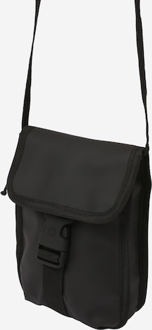 RAINS حقيبة تقليدية بلون أسود: الأمام