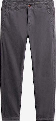 Superdry Slimfit Hose in Grau: predná strana