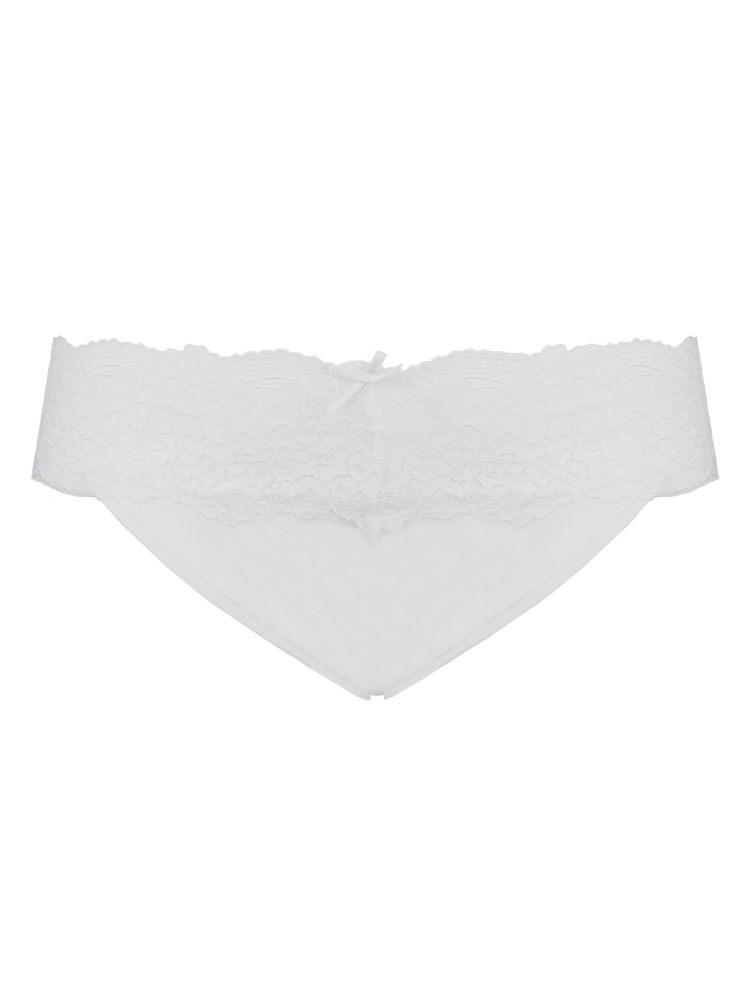 SugarShape String in White: front
