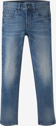 TOM TAILOR Slimfit Jeans 'Ryan' in Blauw: voorkant