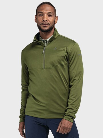 Pull-over de sport 'CIRC' Schöffel en vert : devant