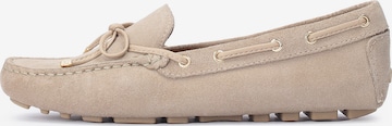 Kazar - Mocasines en beige: frente