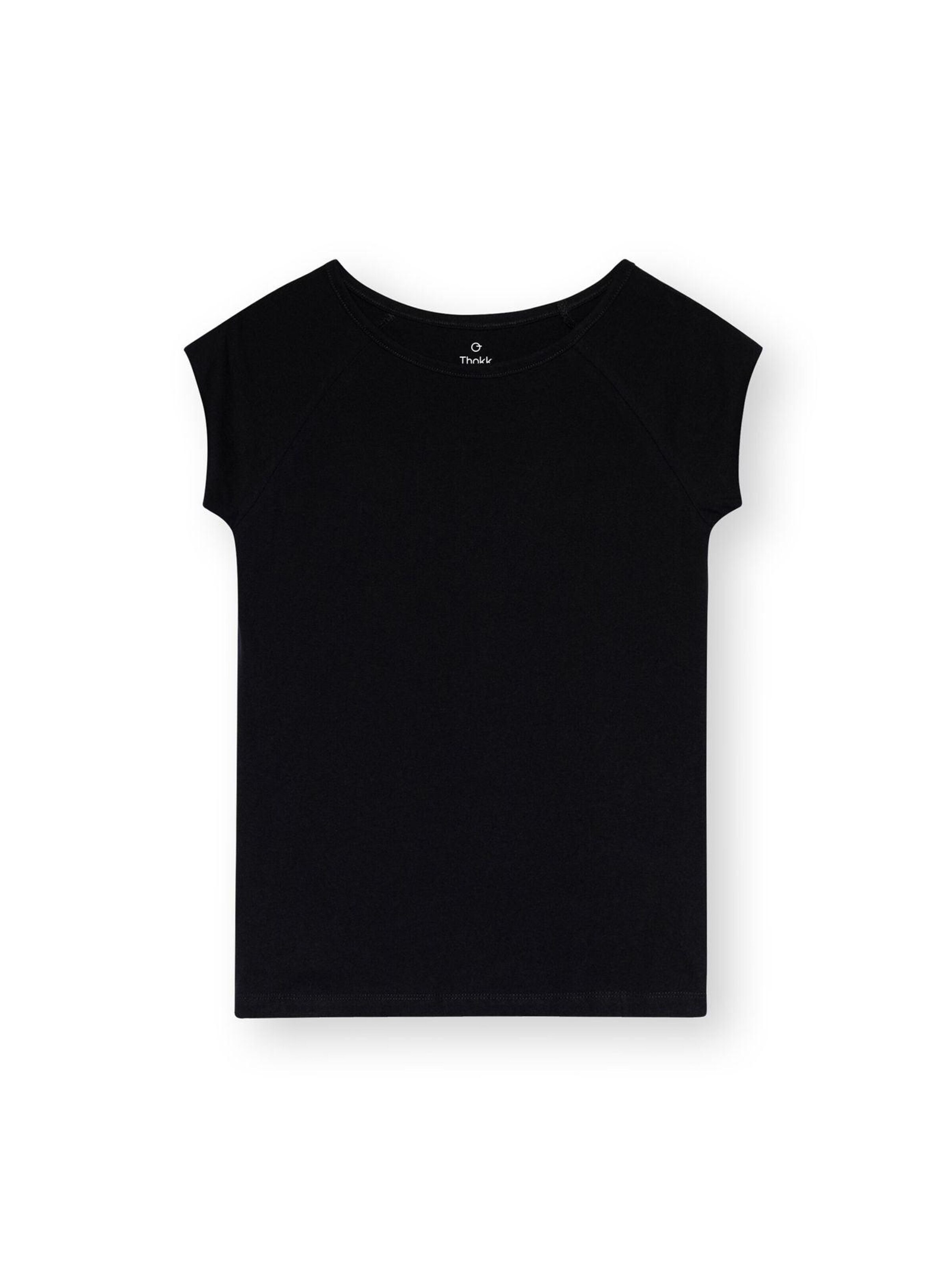 ThokkThokk Shirt‌‌‌‌‌ in Schwarz: Vorderseite