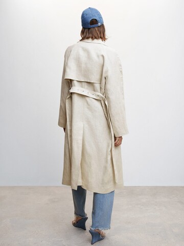 MANGO Summer Coat in Grey