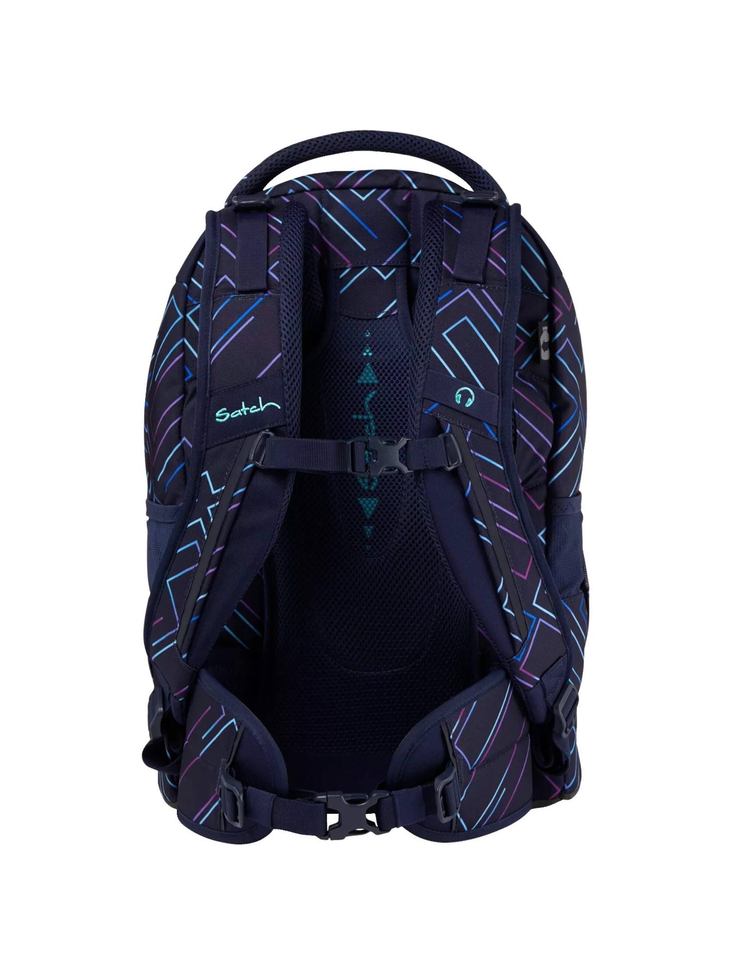 Satch Backpack 'Schulrucksack pack' in Purple