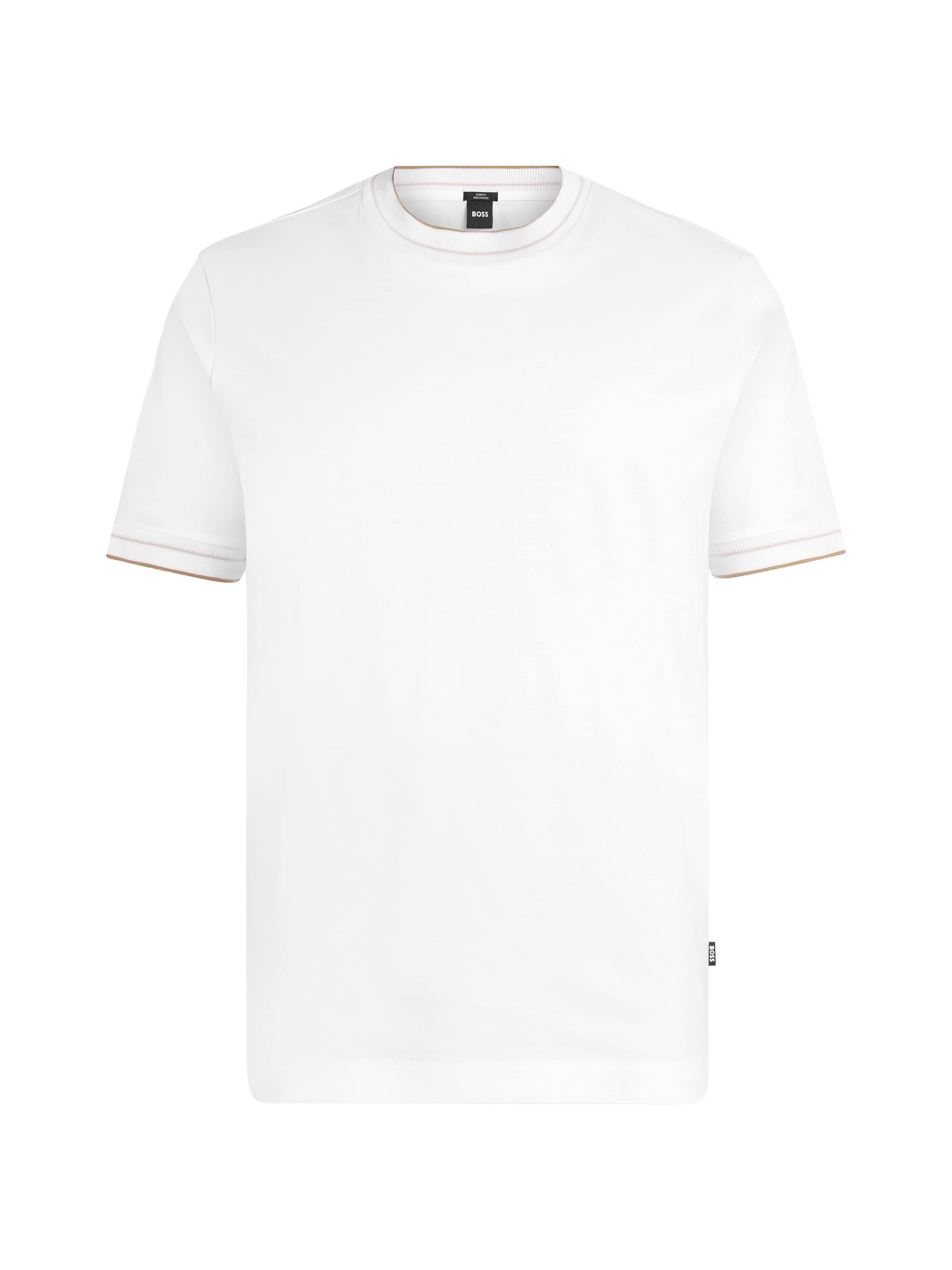 BOSS Shirt 'H-Tessler 195' in White: front