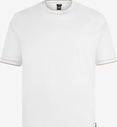 BOSS T-Shirt 'H-Tessler 195' en S en noisette / blanc, Vue avec produit