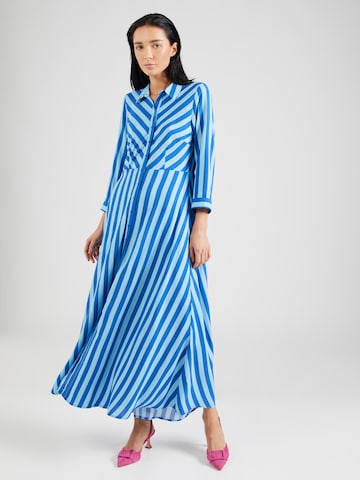 Y.A.S Shirt Dress 'Savanna' in Blue: front