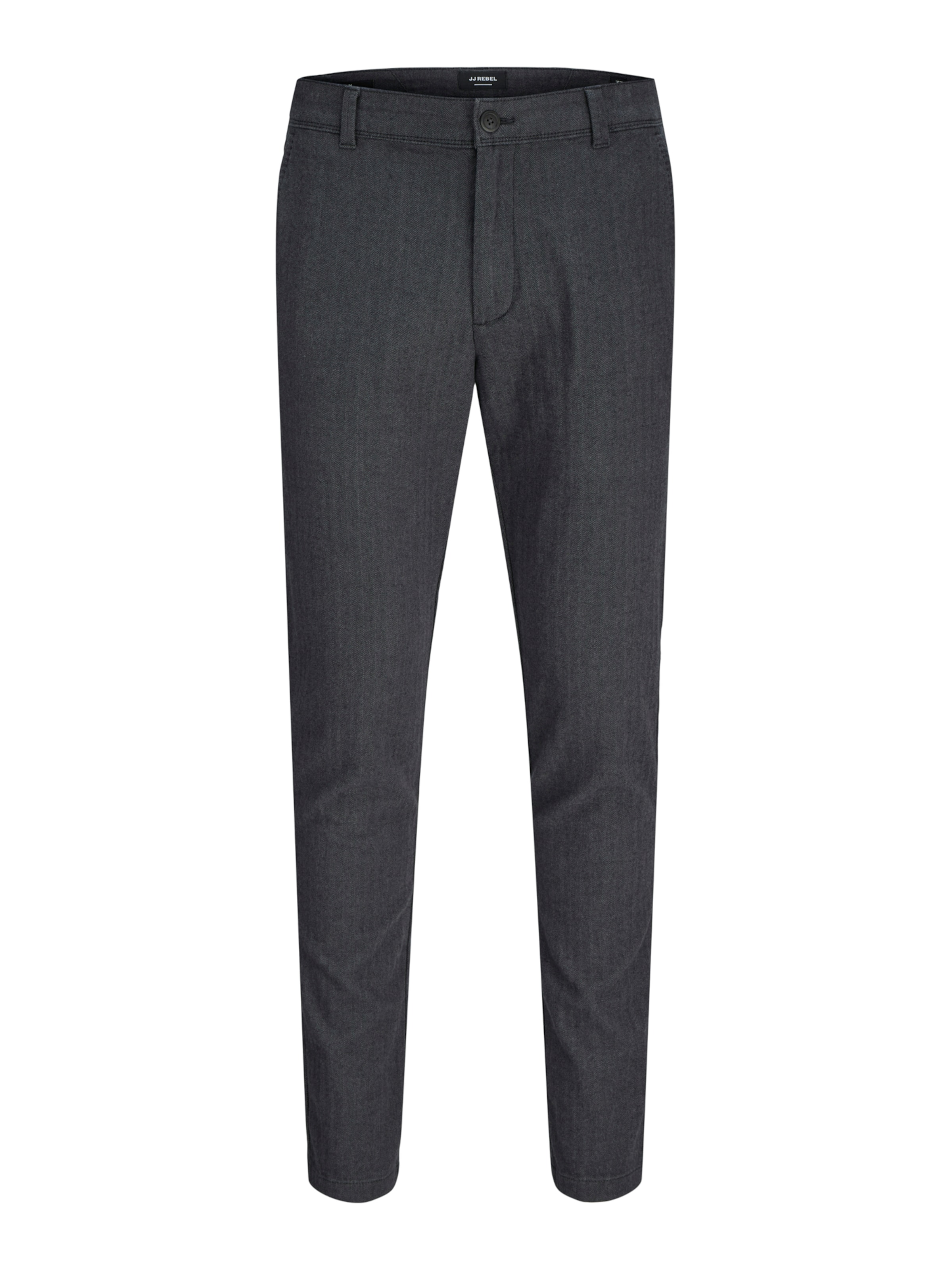 Coupe slim Pantalon chino 'JREBMICHAEL' JJ Rebel en gris : devant