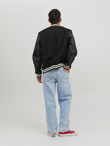 JACK & JONES Loosefit Jeans 'Eddie' i blå