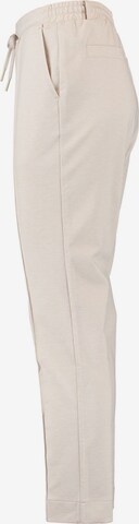 ZABAIONE Tapered Housut 'Aida' värissä beige