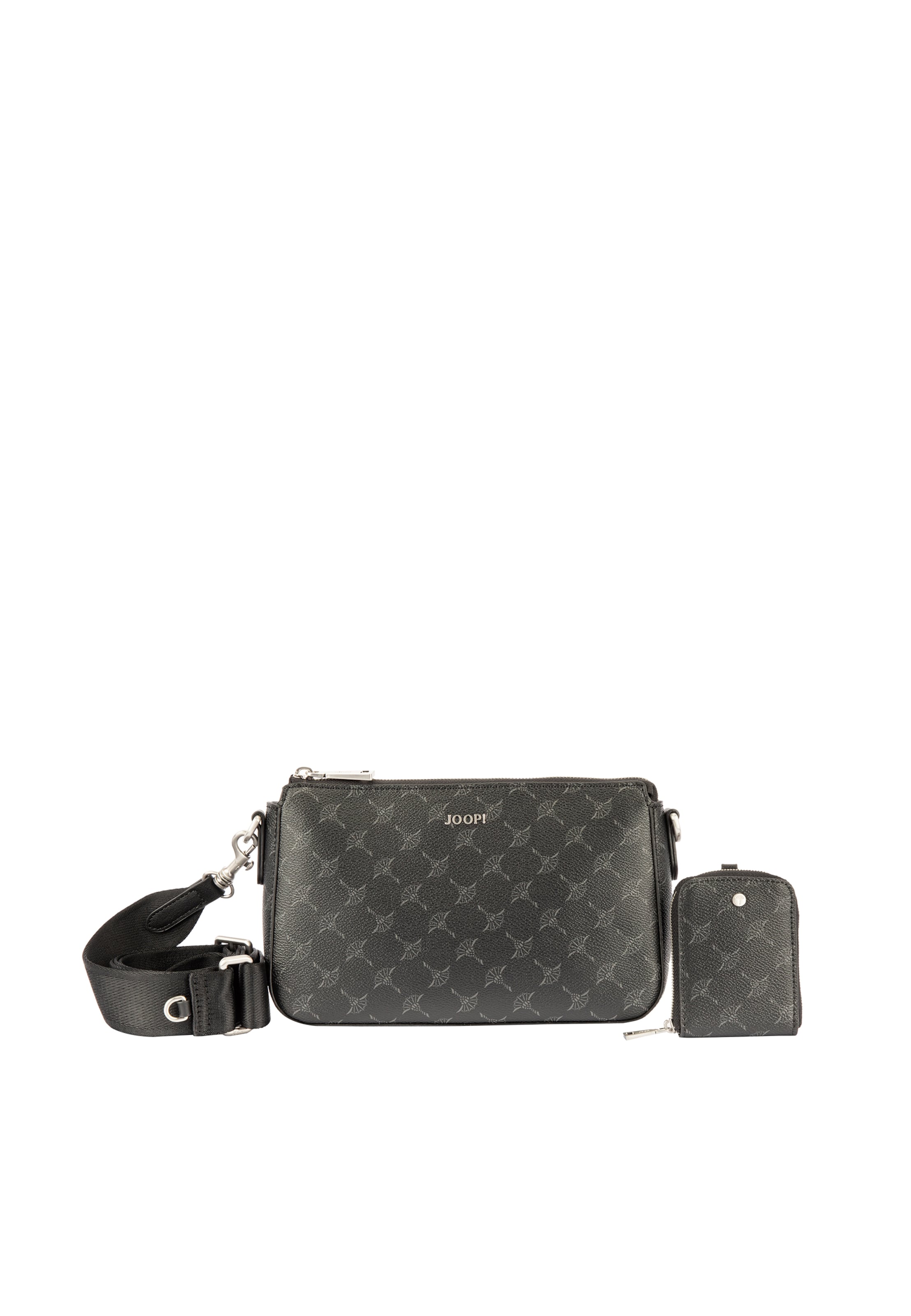JOOP! - Mala de ombro 'Cortina 1.0 Jasmina' em cinzento: frente