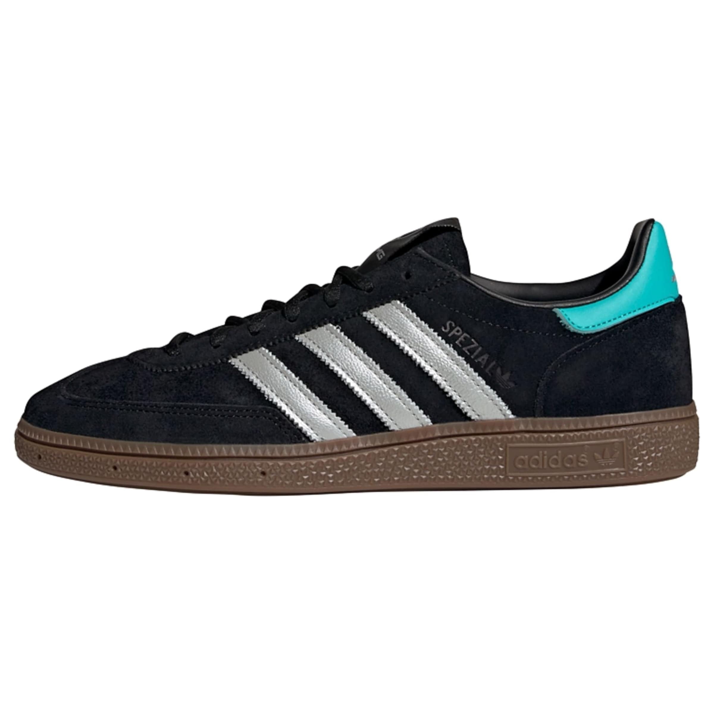 ADIDAS ORIGINALS Zapatillas deportivas bajas 'Handball Spezial Mercedes' en turquesa / negro / plata, Vista del producto