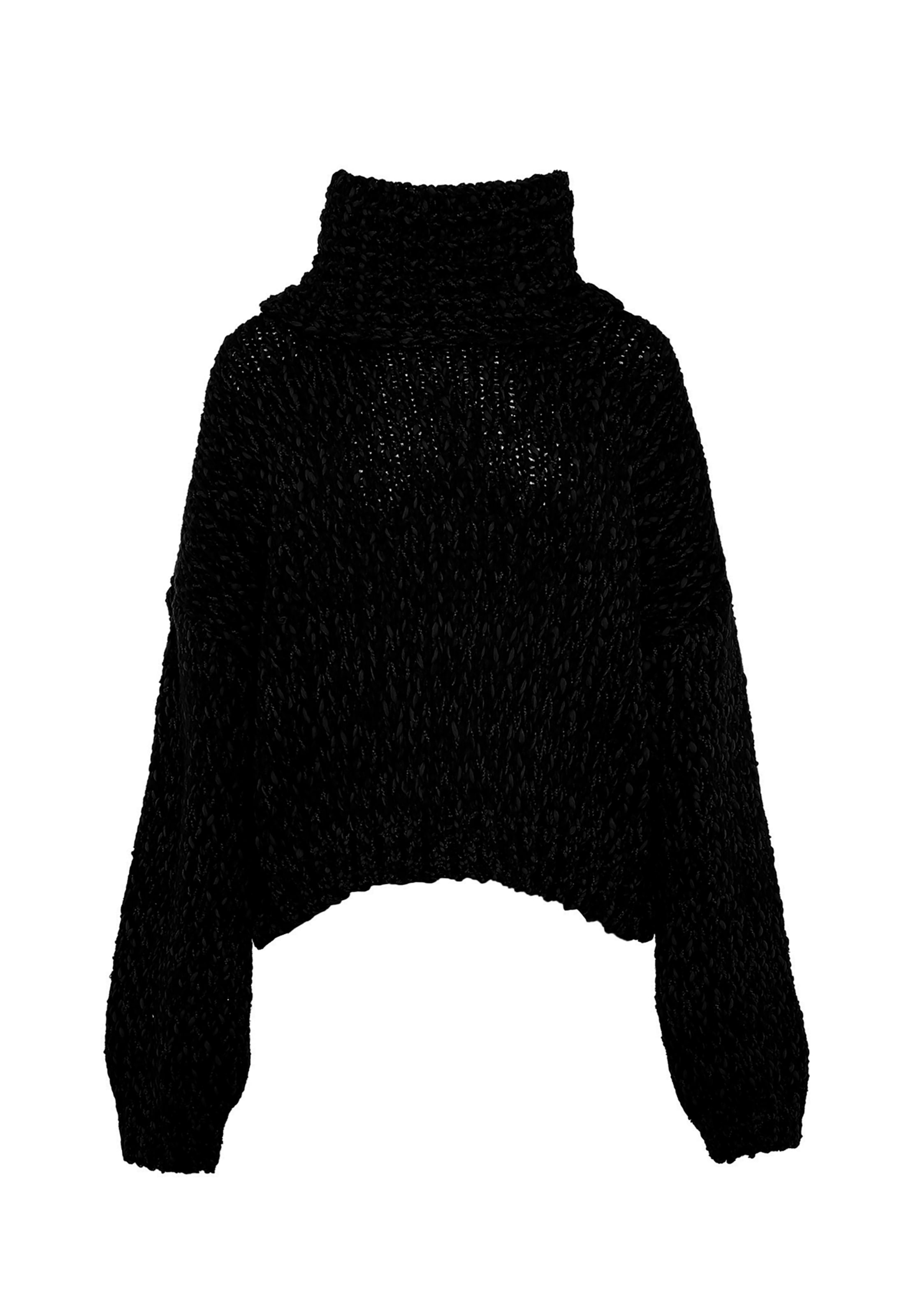 ebeeza - Pullover em preto: frente