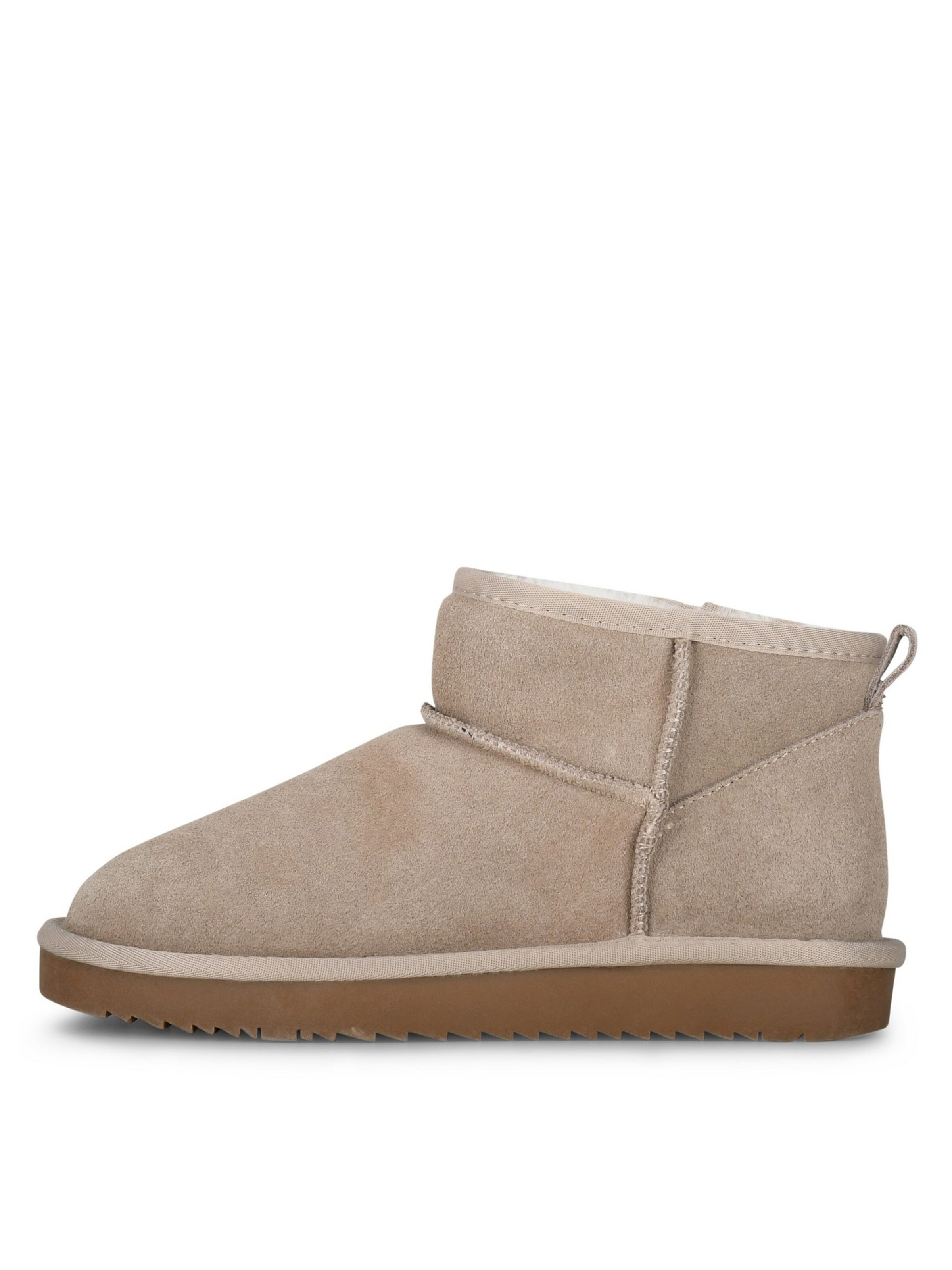 PS Poelman Boots 'Lammy' in Beige: voorkant