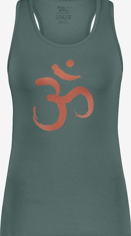 Urban Goddess Yoga & Activewear Sporttop 'OM Core' in Grün: Vorderseite