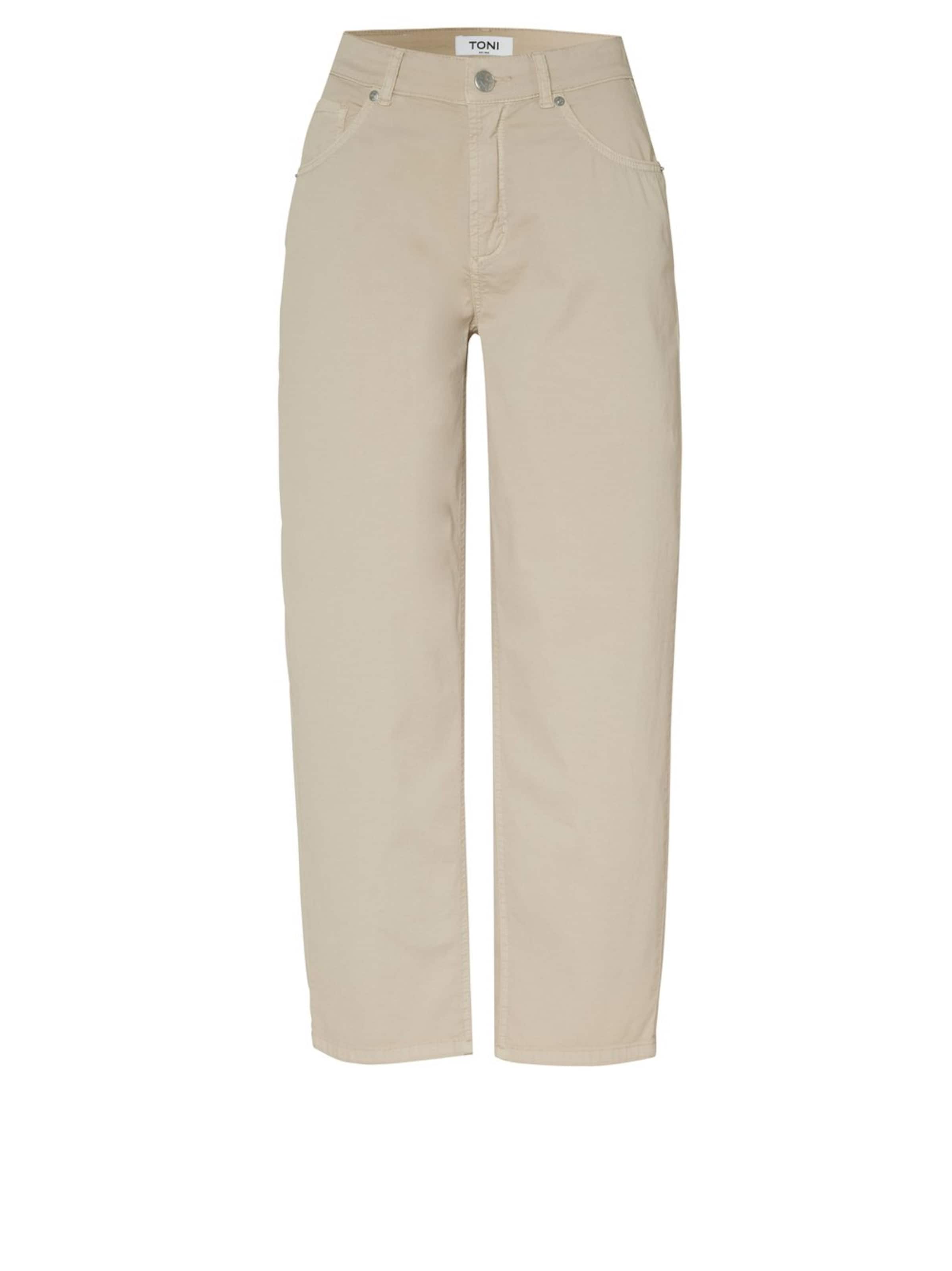 TONI Pants in Beige: front