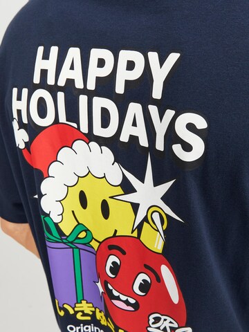 Tricou de la JACK & JONES pe albastru