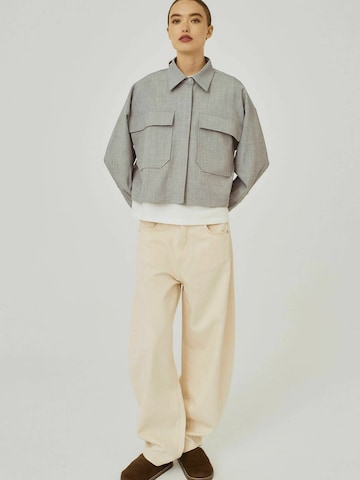 Veste mi-saison 'Cano' NORR en gris