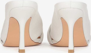 Kazar Studio Mules in White