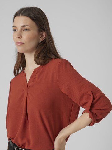 VERO MODA Blouse 'ELVA' in Rood