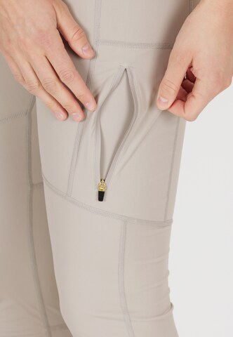 ENDURANCE Skinny Sports trousers 'Elinor' in Beige