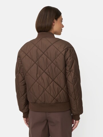 CAMEL ACTIVE Oversize Bomberjacke mit Diamantsteppung in Braun
