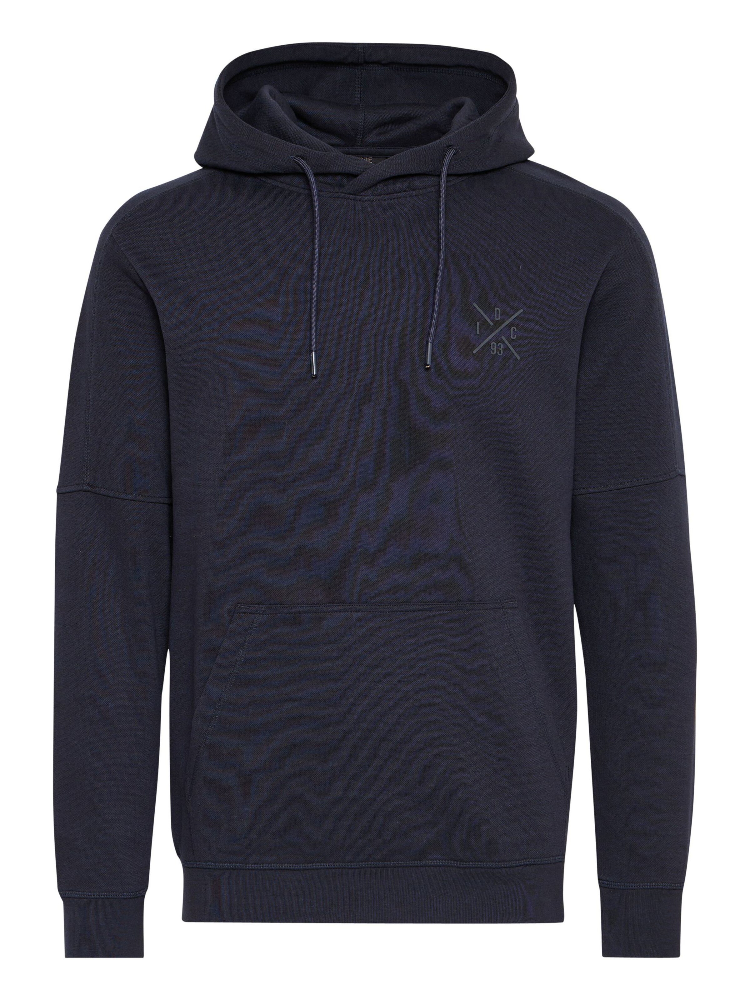 INDICODE JEANS Sweatshirt 'Albine' in Blau: Vorderseite