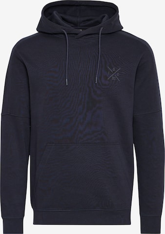 INDICODE JEANS Sweatshirt 'Albine' in Blau: Vorderseite