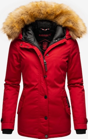 NAVAHOO Winter Jacket 'Laura' in Red: front