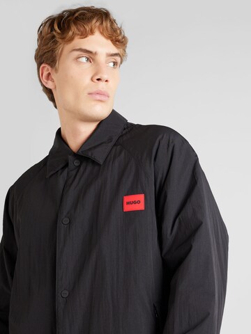 HUGO Between-season jacket 'Byle' in Black