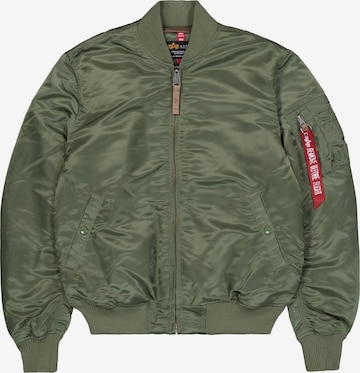 Giacca di mezza stagione di ALPHA INDUSTRIES in verde: frontale