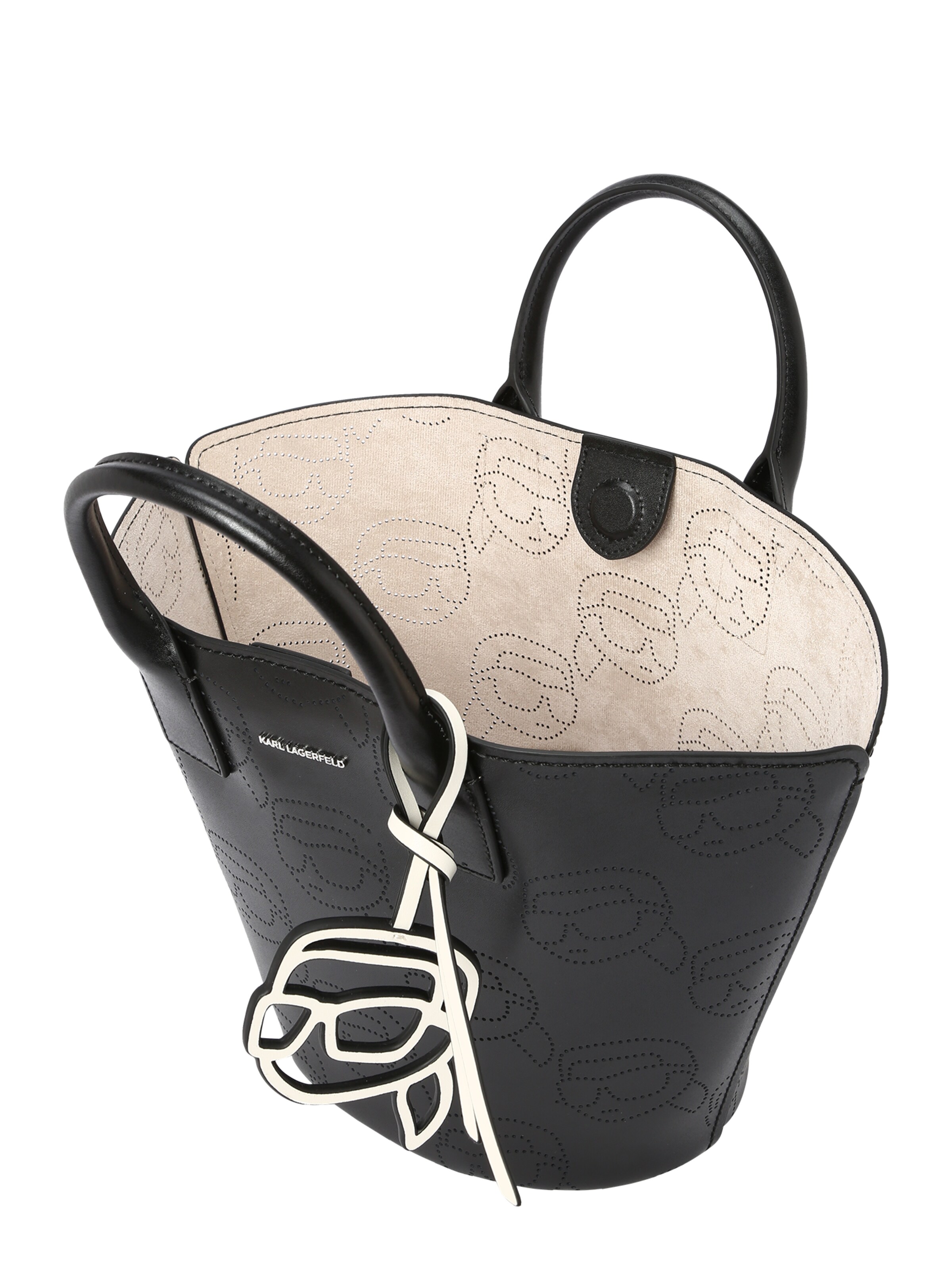 Karl Lagerfeld Kézitáska 'IKONIK 2.0' - fekete