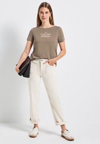 STREET ONE Shirt in Beige: front