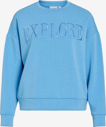 VILA Sweatshirt 'VIReflect' i blå: forside