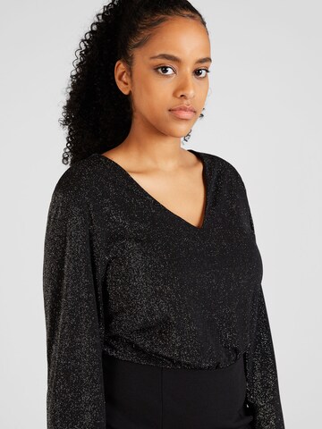 Robe 'Felicia' ABOUT YOU Curvy en noir