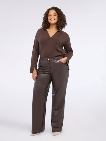 Pull-over Fiorella Rubino en marron