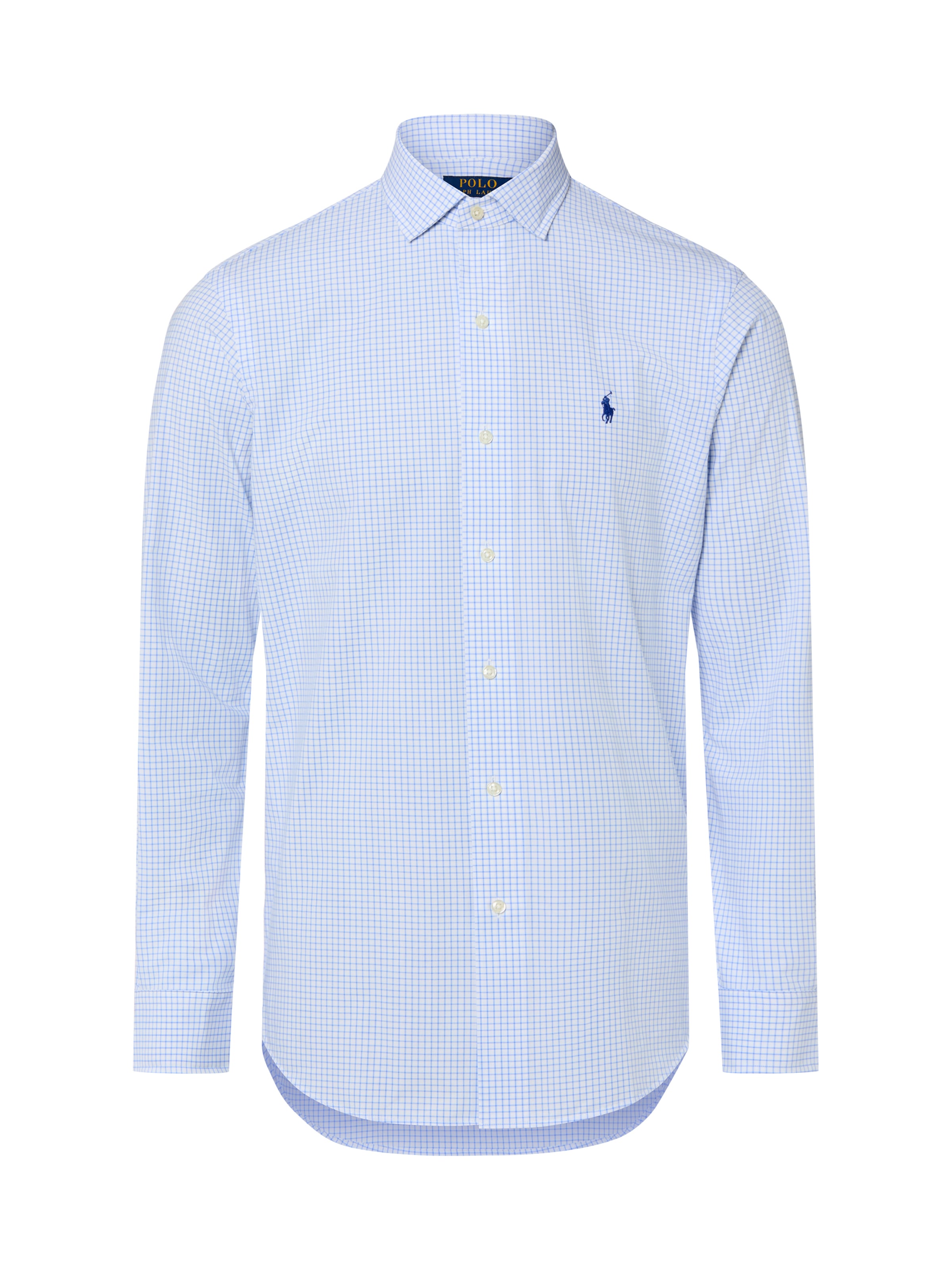 Polo Ralph Lauren Regular Fit Hemd in Blau: Vorderseite