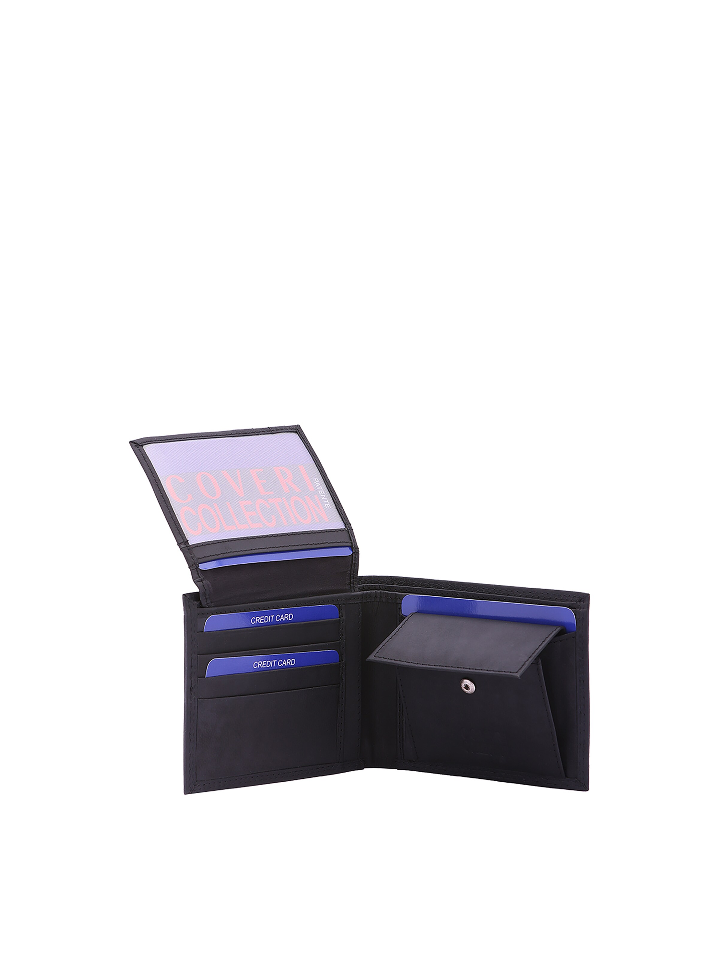 Porte-monnaies Enrico Coveri en noir : devant