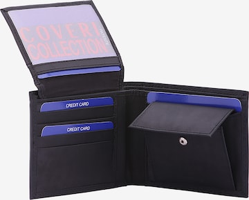 Porte-monnaies Enrico Coveri en noir : devant