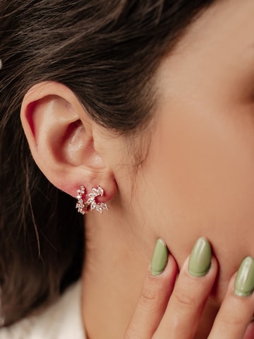 Hey Happiness Oorbellen 'Glitter Duo' in Goud