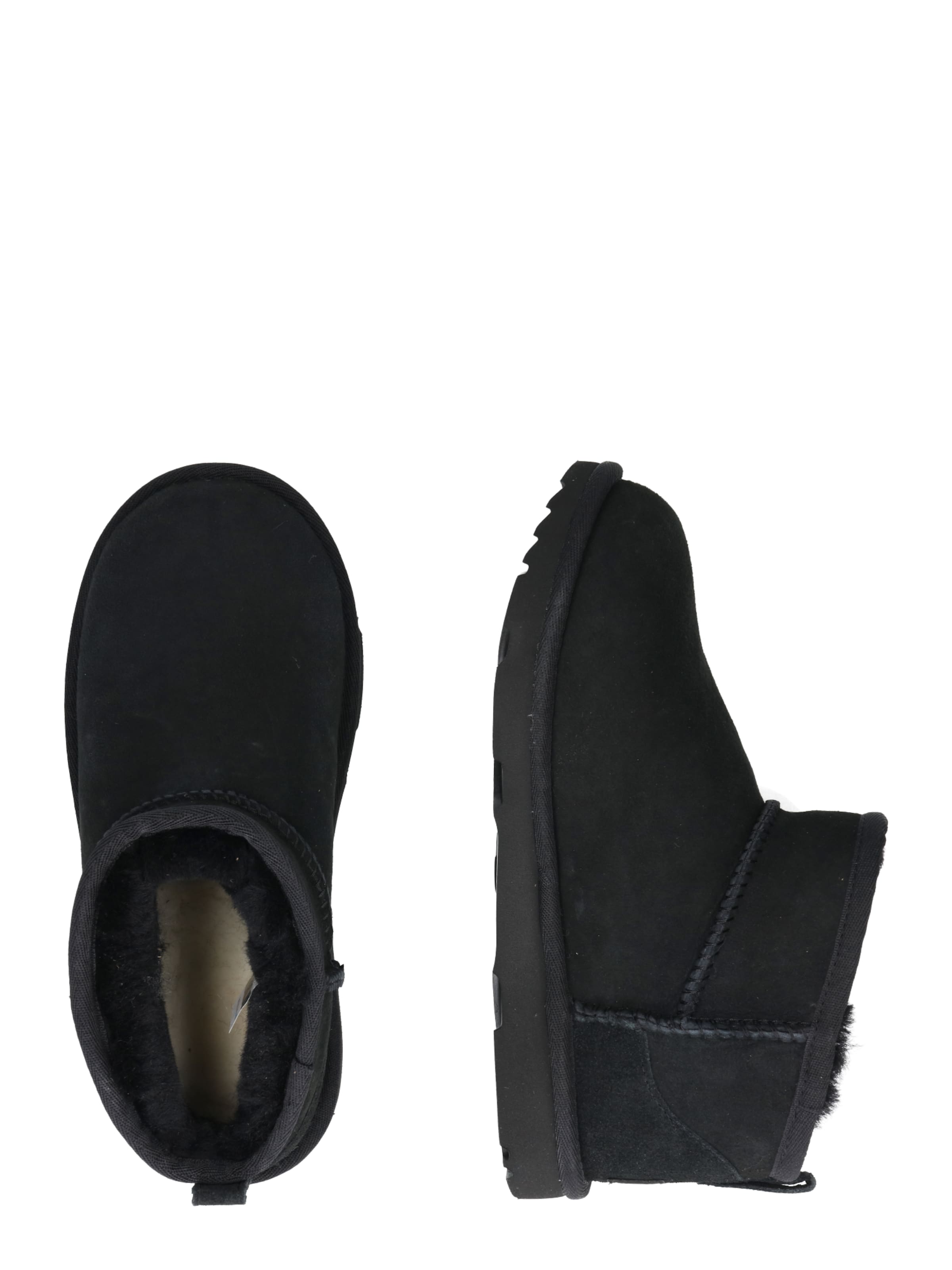 Boots da neve 'CLASSIC ULTRA MINI' di UGG in nero