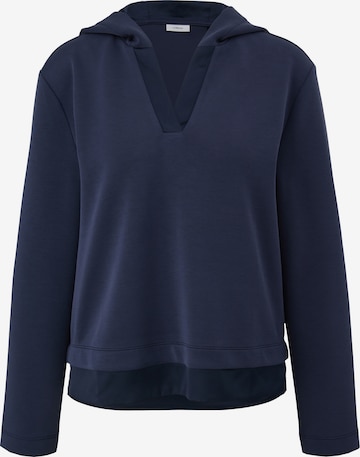 s.Oliver BLACK LABEL Sweatshirt in Blauw: voorkant