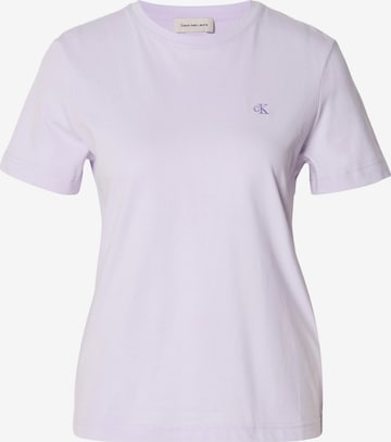 Calvin Klein Jeans T-Shirt 'Archive' in Lila: Vorderseite