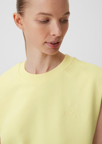 comma casual identitySweater majica - žuta boja