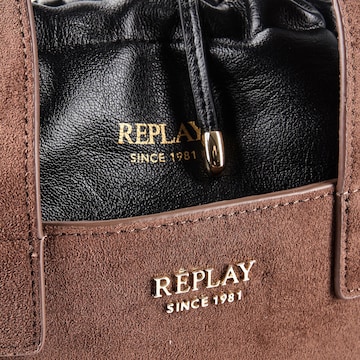 REPLAY Handtas in Bruin