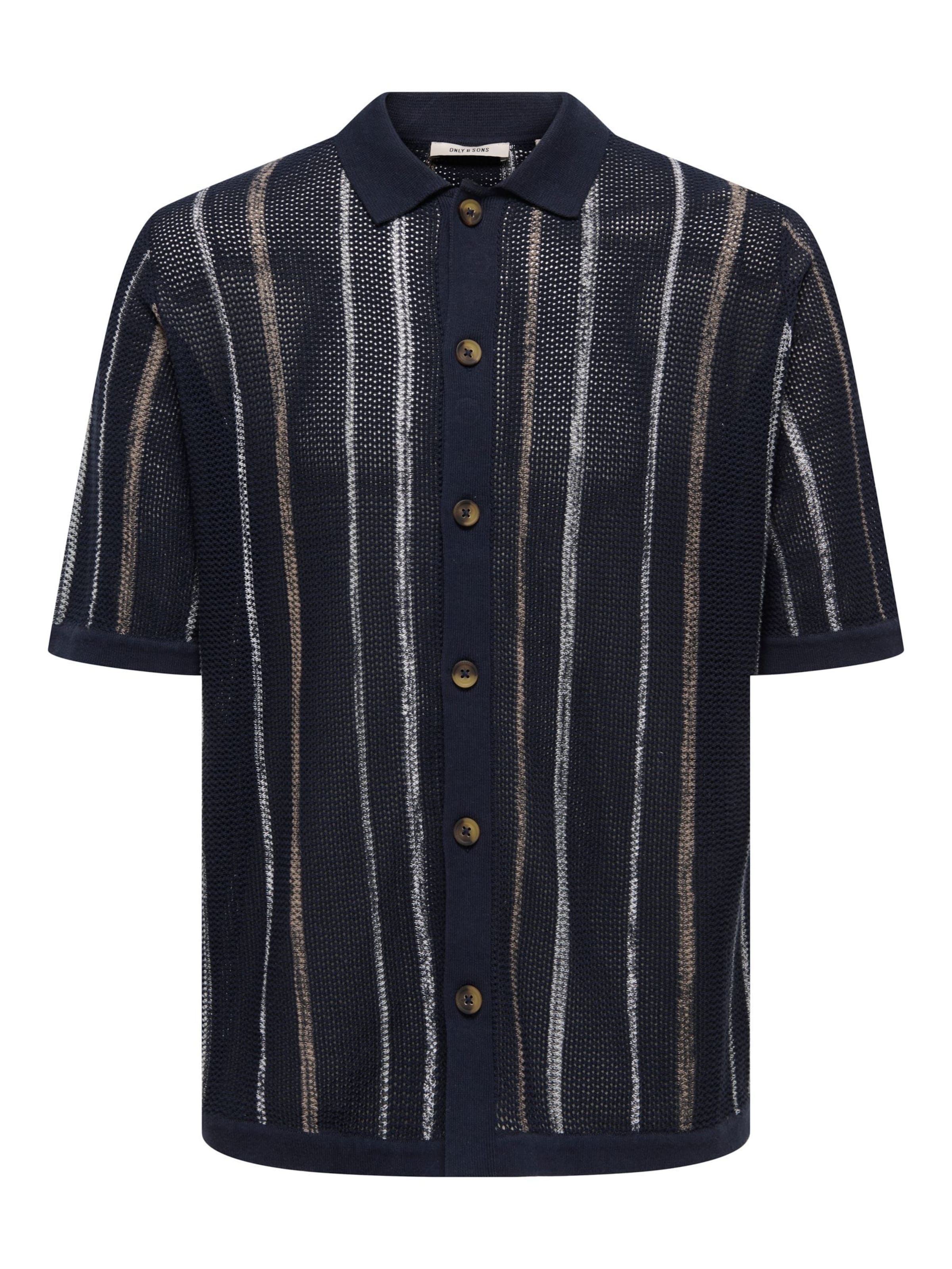 Giacchetta 'ONSTobby' di Only & Sons in blu: frontale