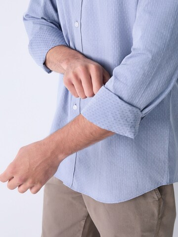 Coupe regular Chemise Next en bleu